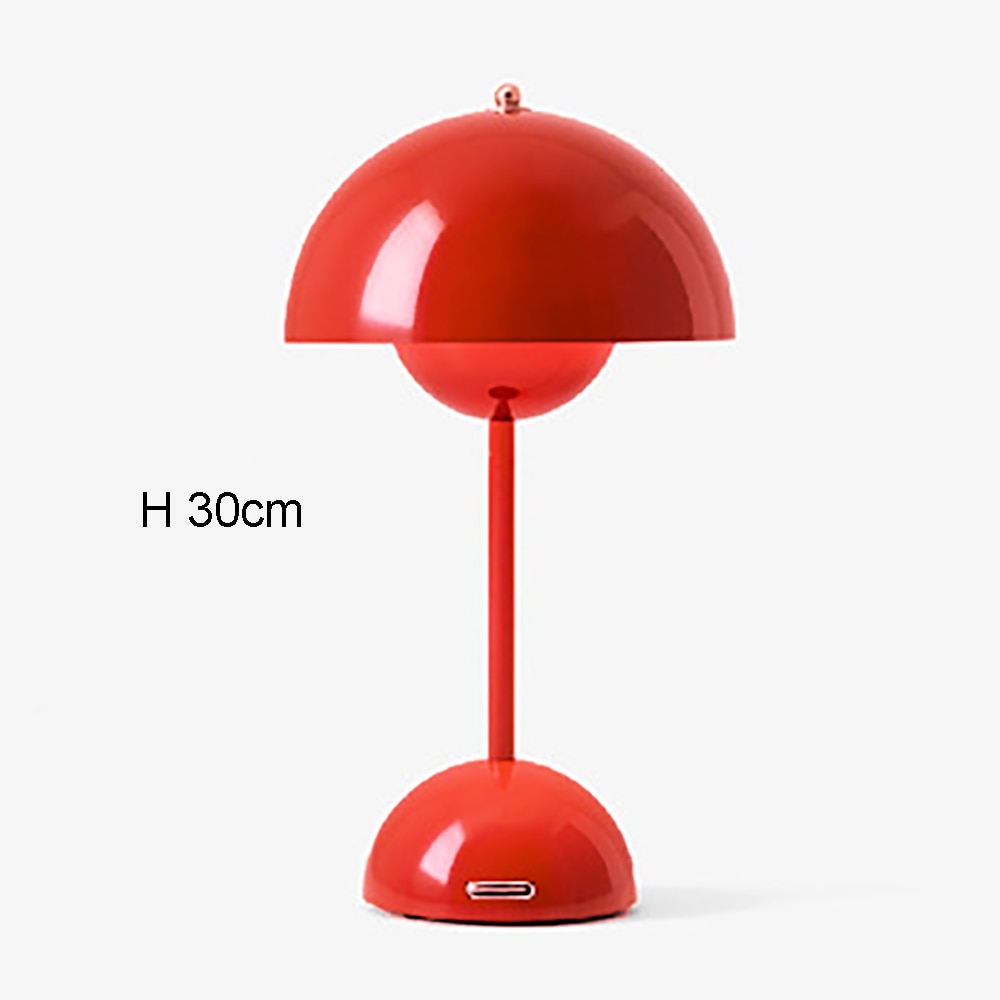 Rechargeable LED Mushroom Table Lamp