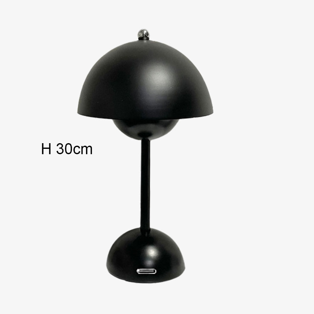 Rechargeable LED Mushroom Table Lamp