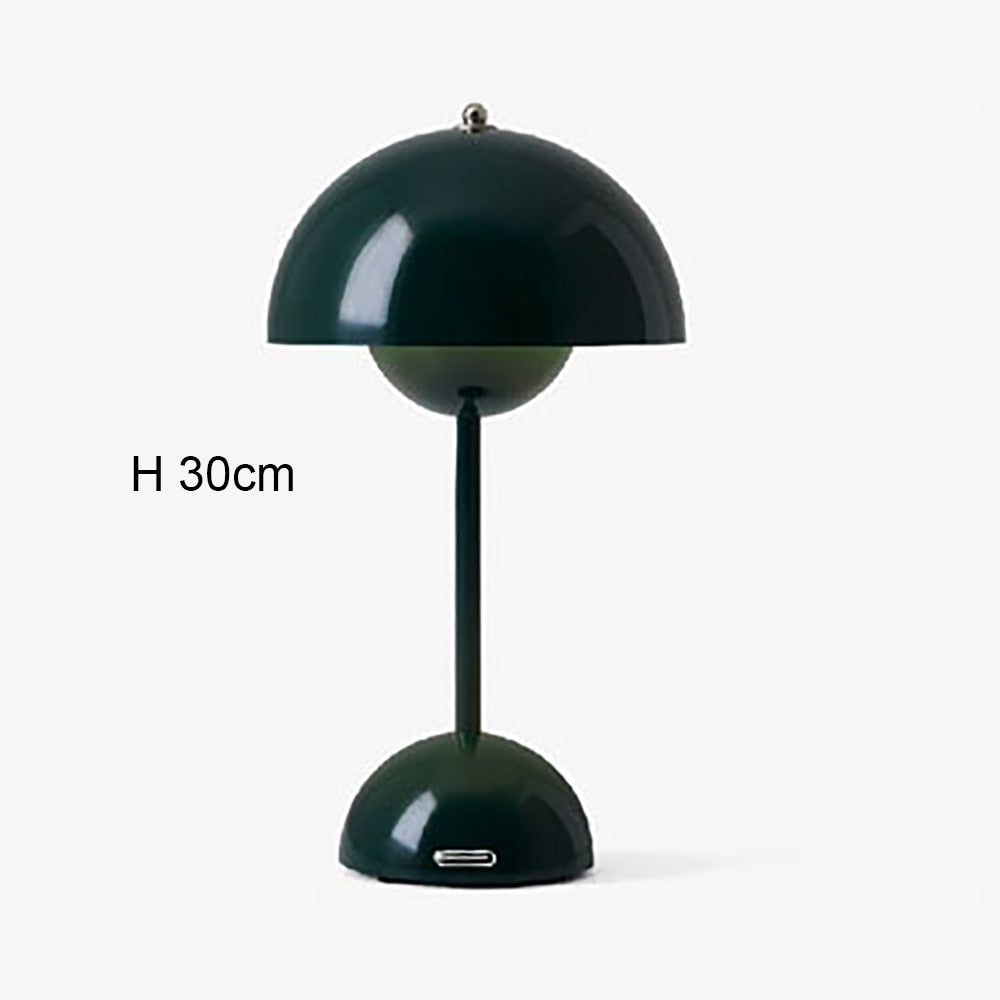 Rechargeable LED Mushroom Table Lamp