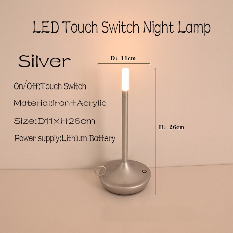 Nordic Led Touch Table Lamp