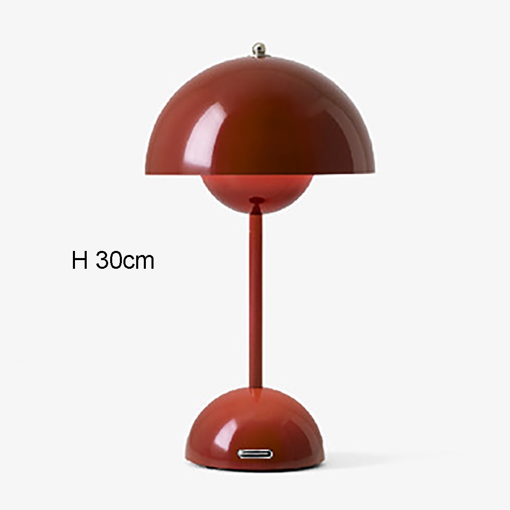 Rechargeable LED Mushroom Table Lamp