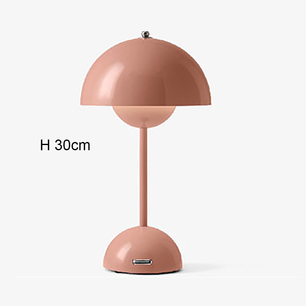 Rechargeable LED Mushroom Table Lamp