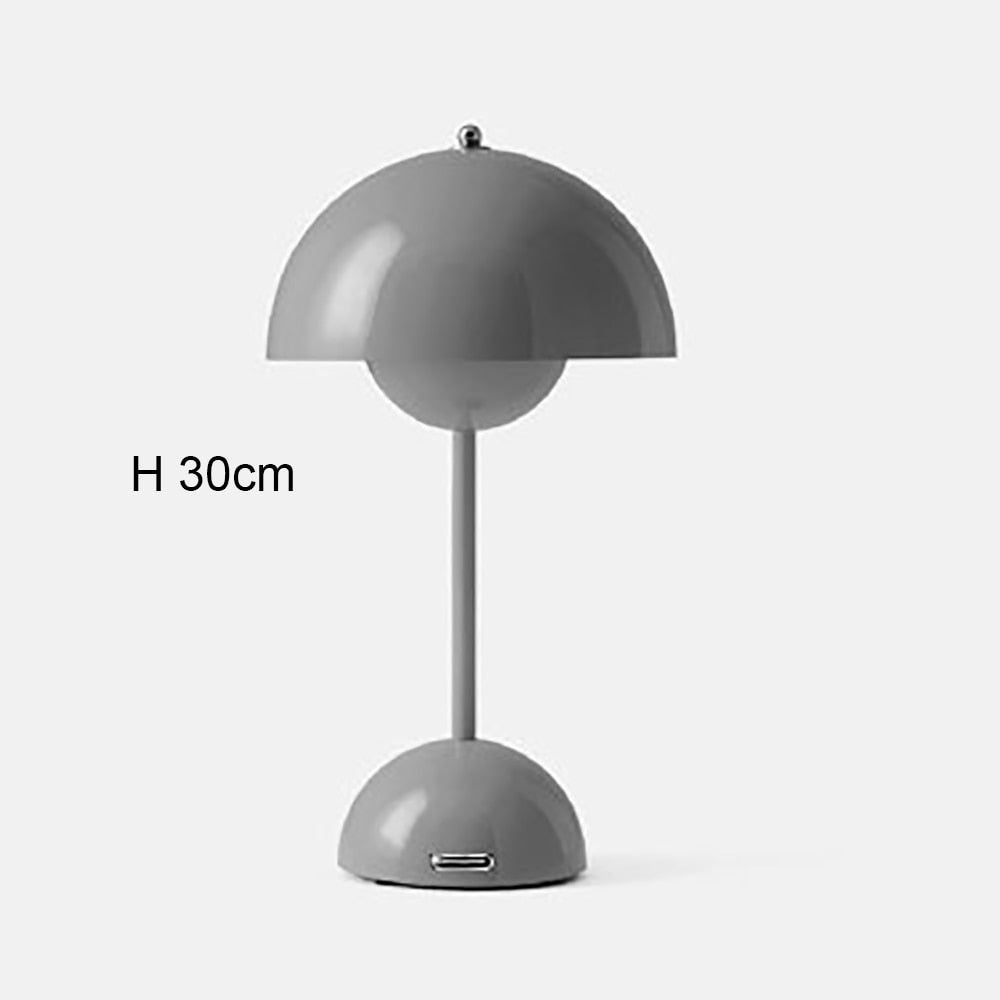 Rechargeable LED Mushroom Table Lamp