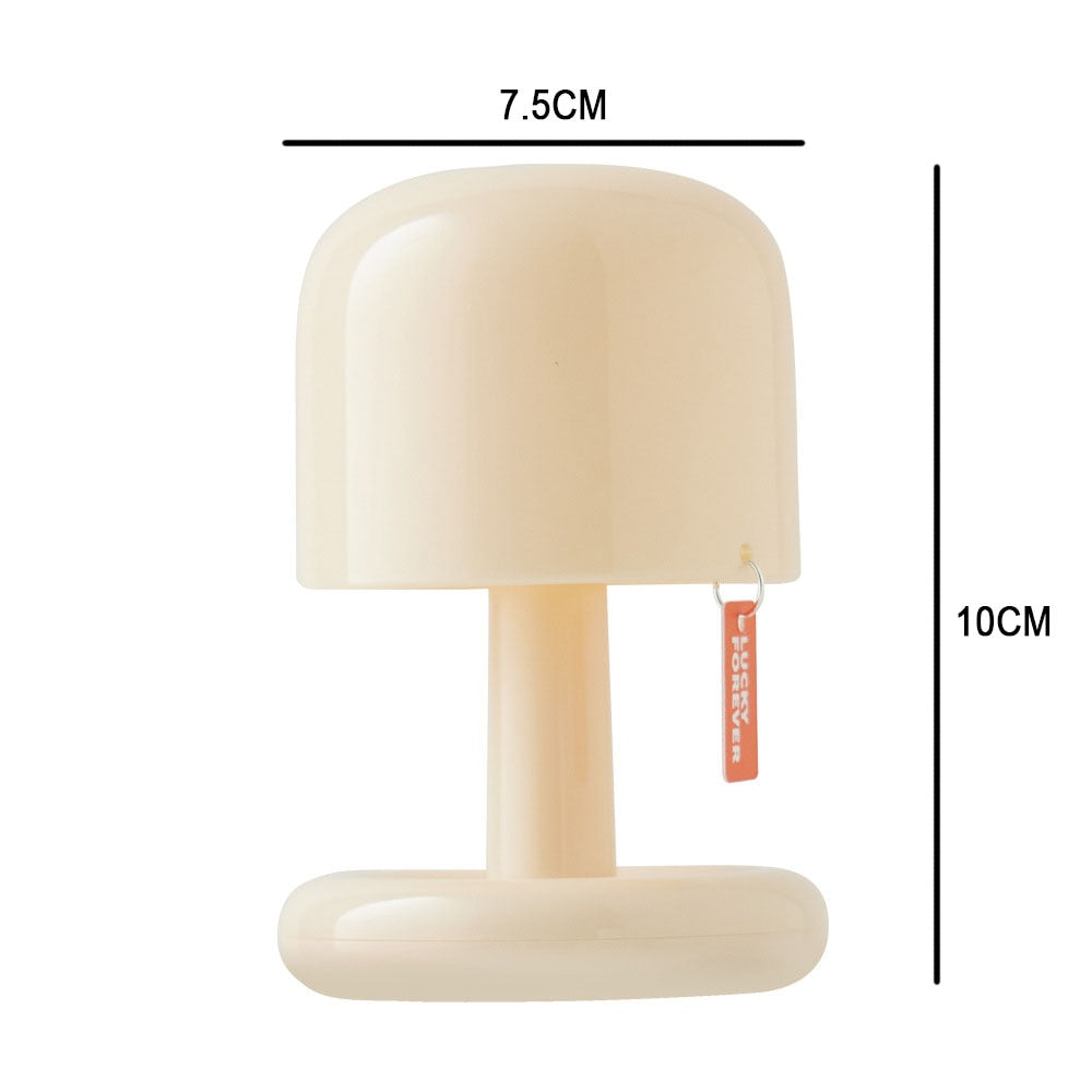 Mini Desktop Lamp Mushroom Night Light