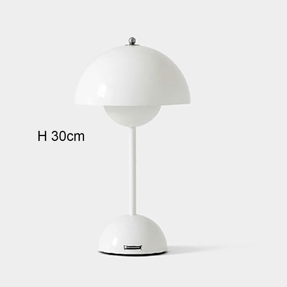 Rechargeable LED Mushroom Table Lamp